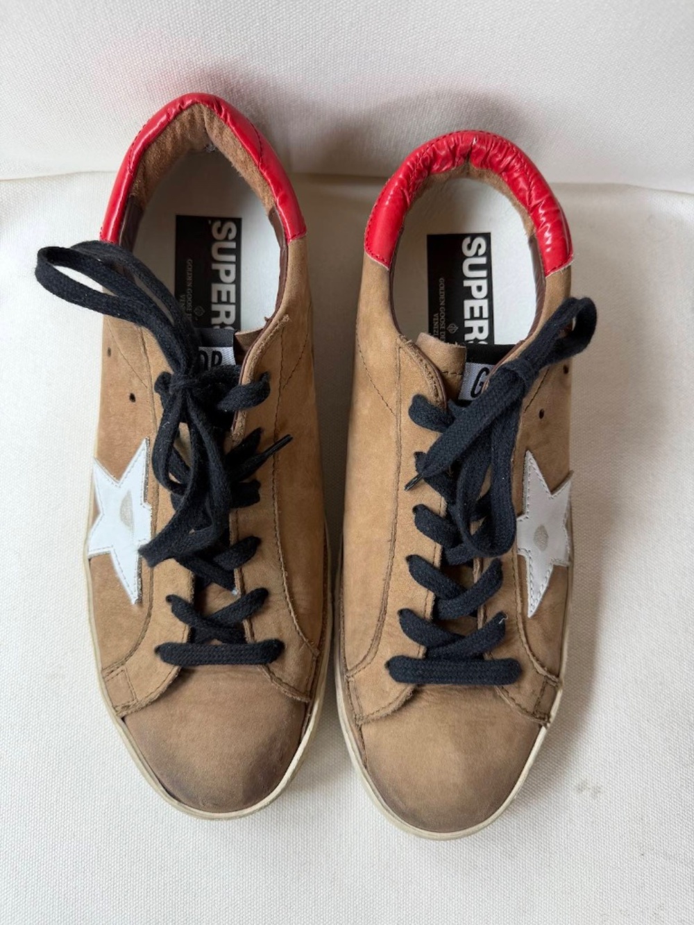 Golden Goose Superstar Sneakers | Olive Nabuk | EU 40 with box - Picture 5 of 12